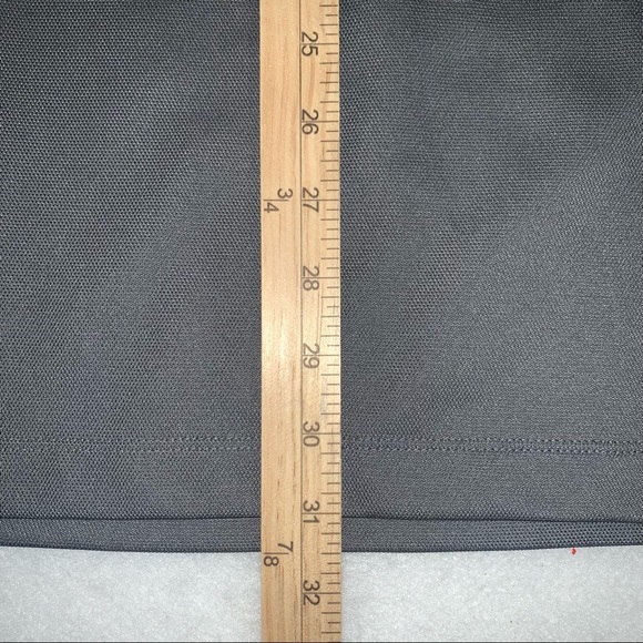 NikeGolf men’s size XL short sleeve polo shirt grey Dri-Fit collared golf shirt - Picture 14 of 16